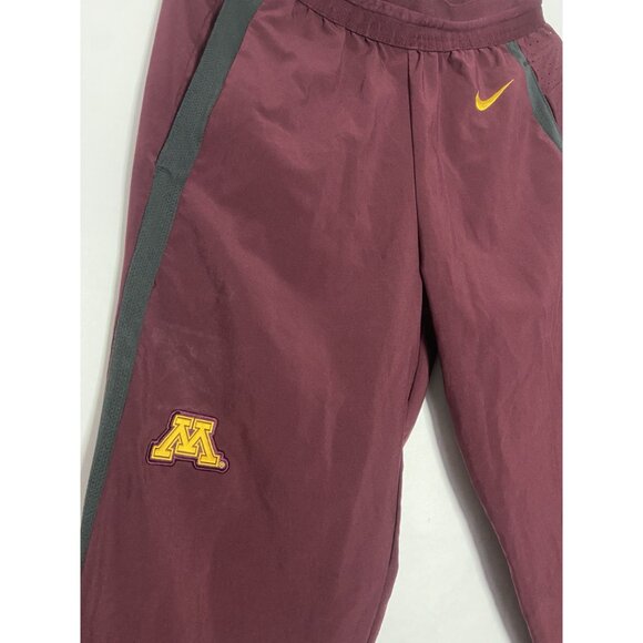 Nike Minnesota Gophers Dri-Fit Maroon/Gray Athletic Pants Small - Picture 3 of 14